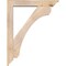 Ekena Millwork Legacy Traditional Smooth Bracket w/ Offset Brace, Douglas Fir, 5 1/2"W x 30"D x 38"H BKT0604X30X38LEC01SDF - alternate 2